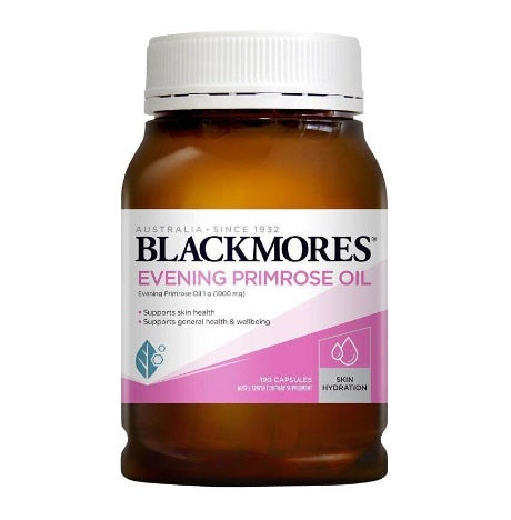 BLACKMORES - 月見草油 1000mg 190粒 (原箱12樽)(零售價﹕$178/樽)