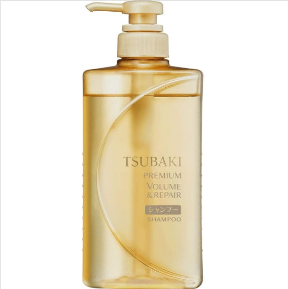 Shiseido TSUBAKI Premium 山茶花極致修護柔潤洗髮精 490ml (原箱9支) (零售價﹕$103/支)